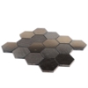 Picture of SOHO Studio Corp - Art Lava Hexagon Textured Metallic Mix Bronze
