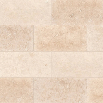 Picture of Bedrosians - Travertine Stone 12 x 24 Honed Mediterranean Ivory
