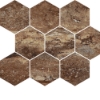 Picture of Milestone - Travertine Hexagon Mosaic Bold Polished