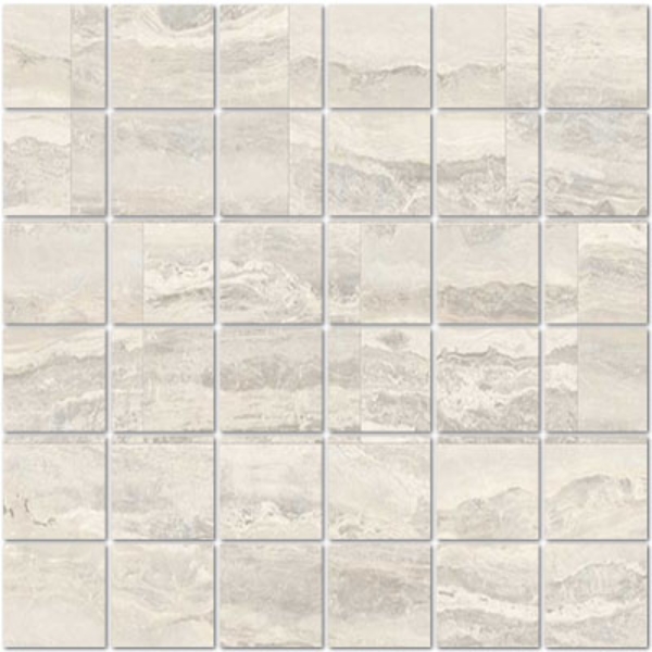 Picture of Milestone - Breccia Mosaic Matte White