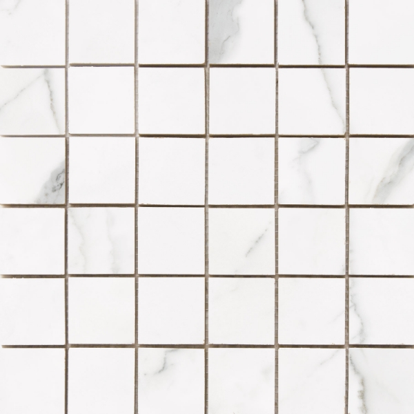 Picture of Happy Floors - Statuario Mosaic Statuario Glossy