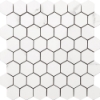 Picture of Happy Floors - Statuario Small Hexagon Mosaic Statuario Glossy