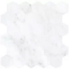 Picture of Milestone - Jem Mosaic Hexagon Adagio White Matte