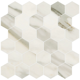Picture of Milestone - Jem Mosaic Hexagon Aria Gold Polished