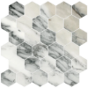 Picture of Milestone - Jem Mosaic Hexagon Crescendo Blue Polished