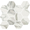 Picture of Happy Floors - Stratus Hexagon Mosaic Grigio Polished