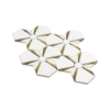 Picture of Anthology Tile - Dazzle Kaleidoscope Mosaic Kaleidoscope Gold