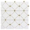 Picture of Anthology Tile - Dazzle Limelight Mosaic Limelight Gold