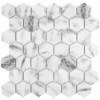 Picture of Anthology Tile - Fabrique and Nature Hex Mosaic Carrara Hex
