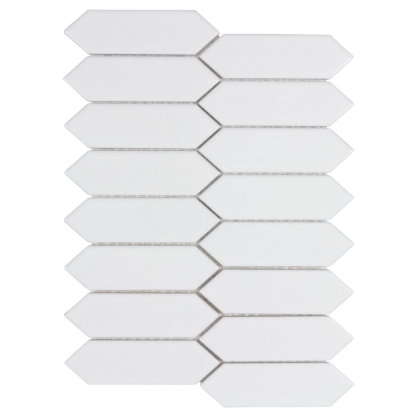 Picture of Anthology Tile - Foundations Picketfence Mosaic Picketfence Plaster