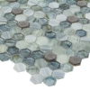 Picture of Anthology Tile - Glassique Brocade Mosaic Brocade Lagoon