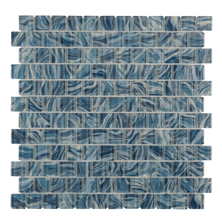 Picture of Anthology Tile - Oceanique 1 x 1 Mosaic High Tide Teal