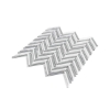 Picture of Anthology Tile - Seasons Herringbone Mosaic Frost Herringbone