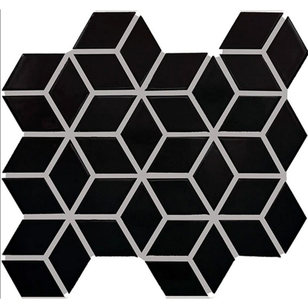 Picture of Daltile - Color Wheel Retro Cube Matte Black