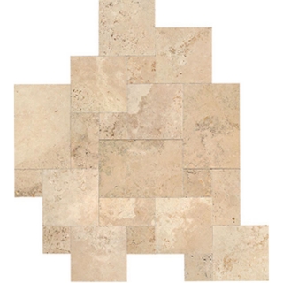 Picture of Daltile - Travertine Versailles Pattern Mendocino
