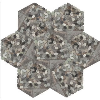 Picture of Daltile - Pebble Oasis Tri-Hex Coastal