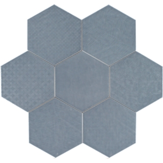 Picture of Tesoro - Albatross Hexagon Deco Deep Sea Deco Matte