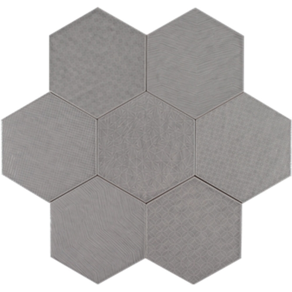 Picture of Tesoro - Albatross Hexagon Deco Smoke Deco Glossy