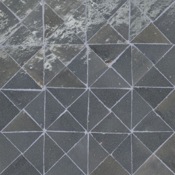 Picture of Bedrosians - Zagora Triangle Mosaic Charcoal