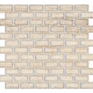 Picture of Mediterranea - Forum Mosaic 1 x 2 Silver