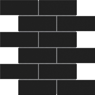 Picture of Bati Orient - Glazed Ceramic Brick 2x6 Black