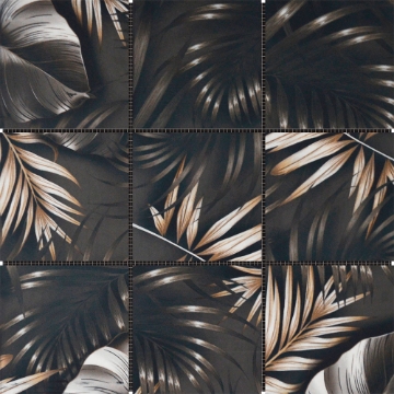 Picture of Bati Orient - Floral Palm Brown Beige Ceramic