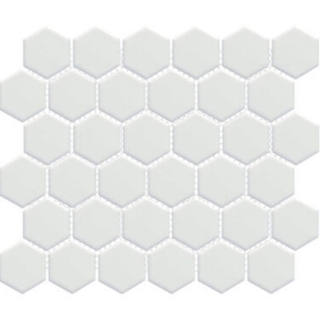 Picture of Happy Floors - Artisan Hexagon Mosaic White Satin