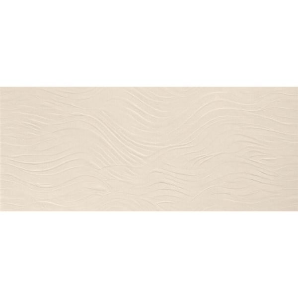 Picture of Happy Floors - B-Natural 20 x 48 Kaolin 3D Wave