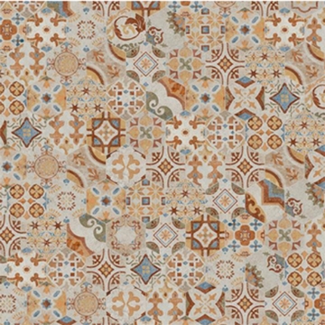 Picture of Tesoro - Cotto Del Campiano Hexagon Deco Terre Emiliane Mix Deco