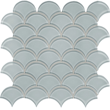 Picture of Tesoro - Element Glass Mosaic Scallop Cloud