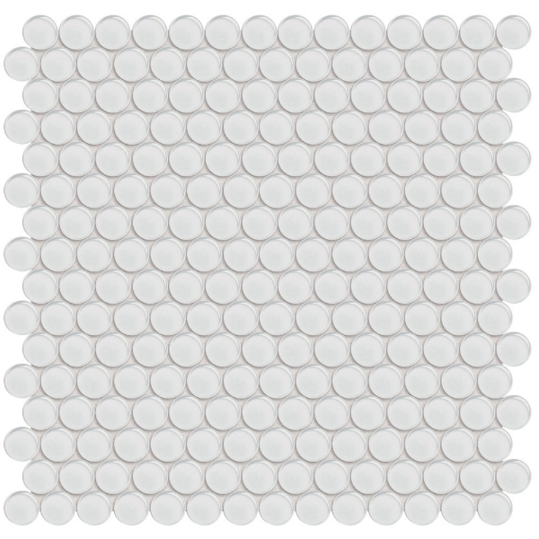 Picture of Tesoro - Element Glass Mosaic Penny Round Ice