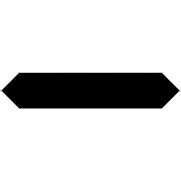 Picture of Roca - Block 2 x 10 Arrow Matte Negro