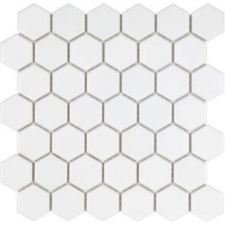 Picture of Anthology Tile - Porcelart Hexagon White Matte