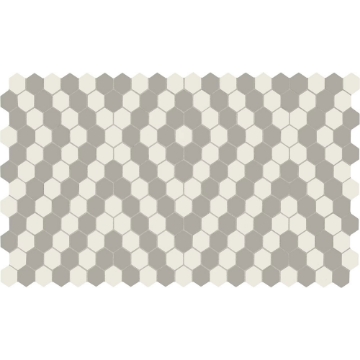 Picture of American Olean - Unglazed ColorBody Mosaic Hexagon Patterns Diamond Weave