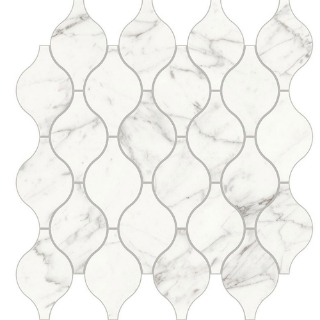 Picture of Atlas Concorde - Trilogy Mosaic Arabesque Calacatta