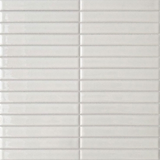 Picture of Terratinta - Stick Mosaic Dover White Glossy