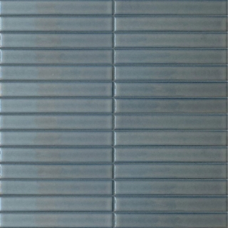 Picture of Terratinta - Stick Mosaic Fjord Blue Glossy