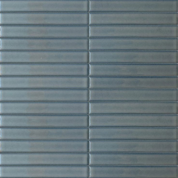 Picture of Terratinta - Stick Mosaic Fjord Blue Glossy