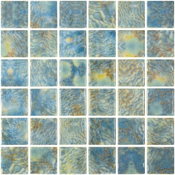 Picture of Tesoro - Vanguard Mosaic 2 x 2 Dot Mounted Arrecife Green