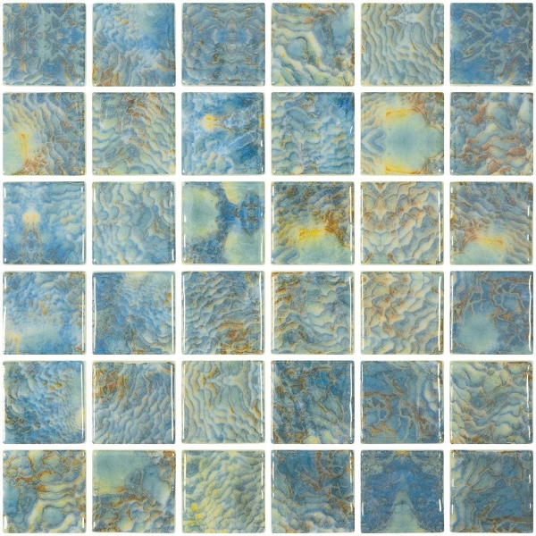 Picture of Tesoro - Vanguard Mosaic 2 x 2 Dot Mounted Arrecife Green