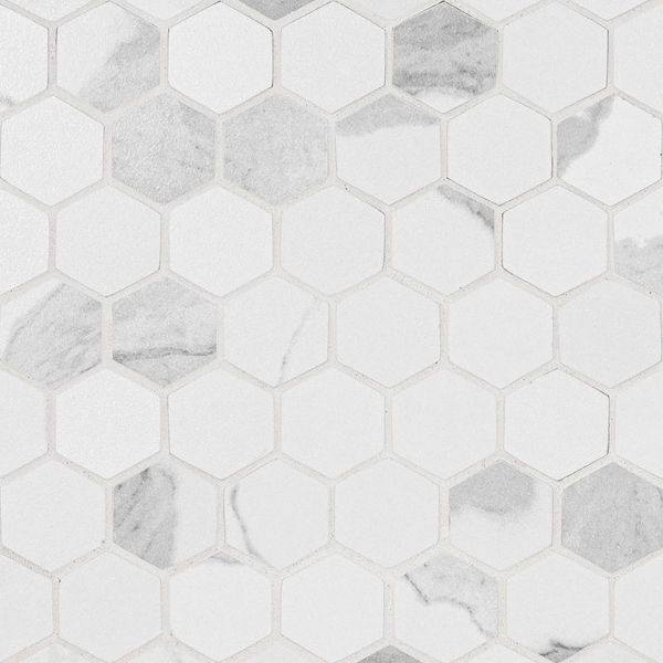 Picture of MS International - Eden Hexagon Mosaic 2 x 2 Statuary