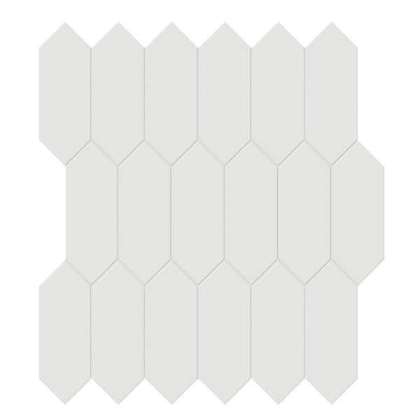 Picture of Tesoro - Soho Picket Glossy Mosaic Vintage Grey