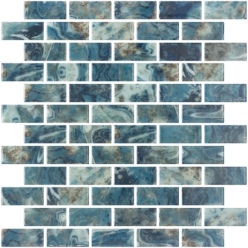 Picture of Emser Tile - Waterlace Offset Mosaic Ono