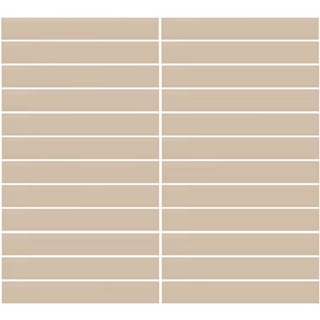 Picture of Daltile - Color Wheel Mosaic Straight Joint 1 x 6 Matte Urban Putty