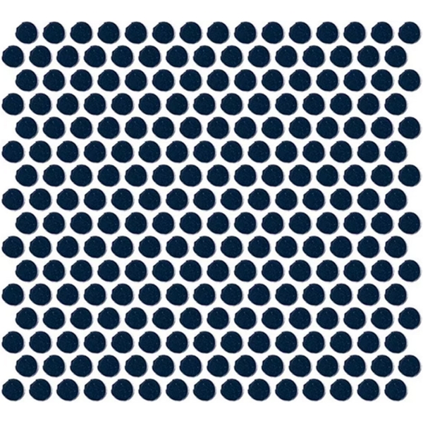 Picture of Daltile - Color Wheel Mosaic Penny Round Navy