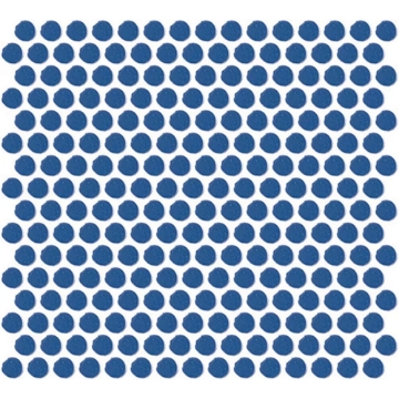 Picture of Daltile - Color Wheel Mosaic Penny Round Sea Breeze