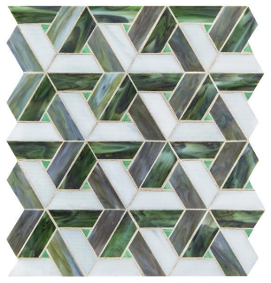 Picture of Daltile - Vivify Mosaic Enchanted Green