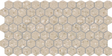 Picture of Daltile - Keystones 2 x 2 Hexagon Urban Putty Speckle