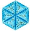 Picture of Daltile - Fyre 3D Hexagon Aquamarine Blue