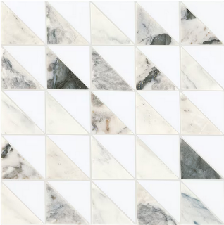 Picture of Daltile - Gamma Triangle Mosaic Illusive Blend